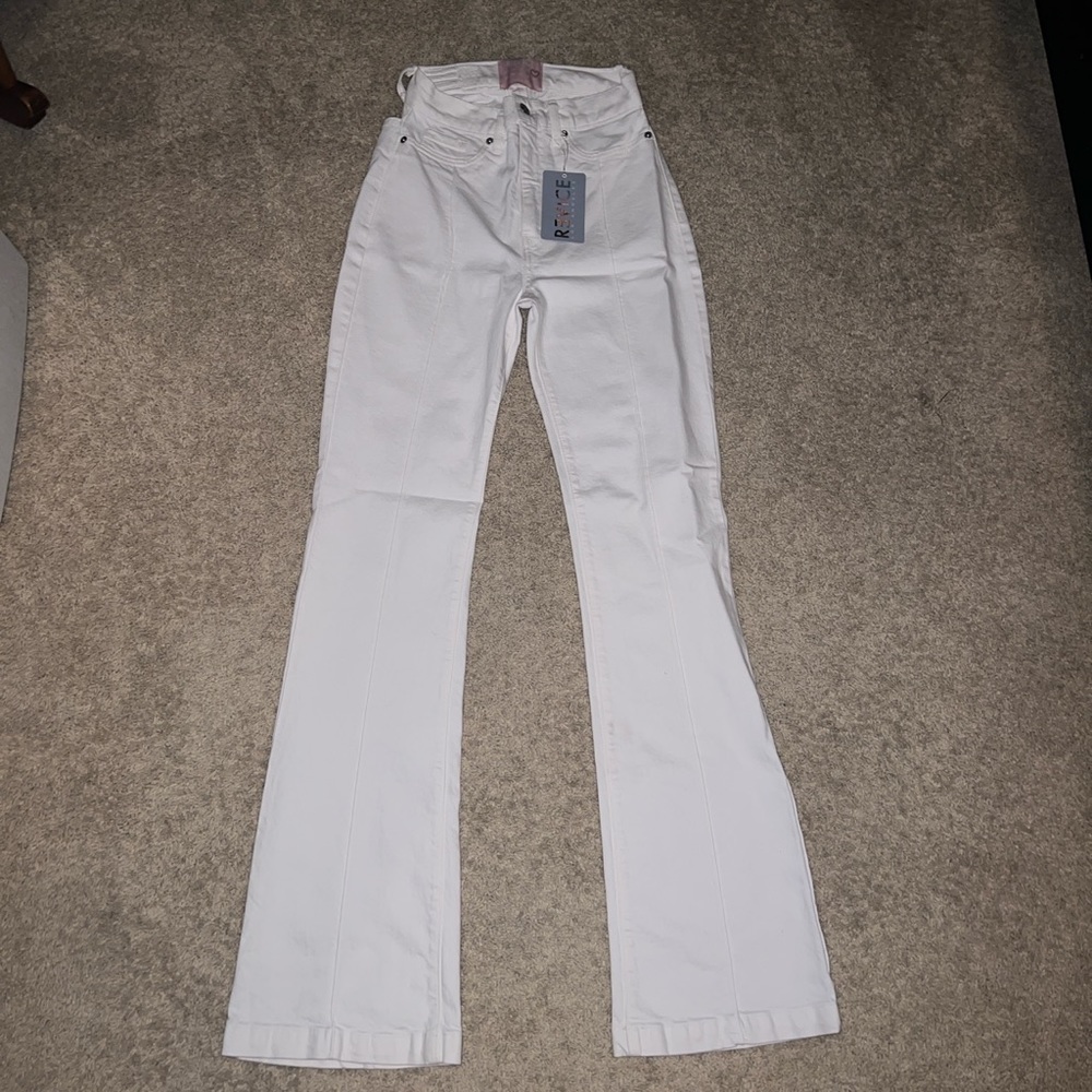 Revive denim white bootcut jeans